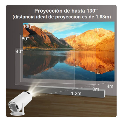 Proyector Portátil Magcubic 1080p 4K + Envío Gratis