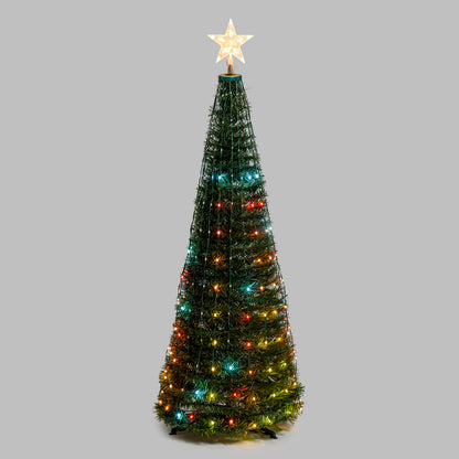🎄 Árbol de Navidad Mágico Plegable + 25 Adornos + 3m. de Luces GRATIS 🎁