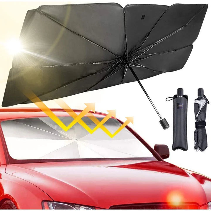 PARASOL PLEGABLE ANTI RAYOS® UV PARA COCHE + ENVÍO GRATIS🎁