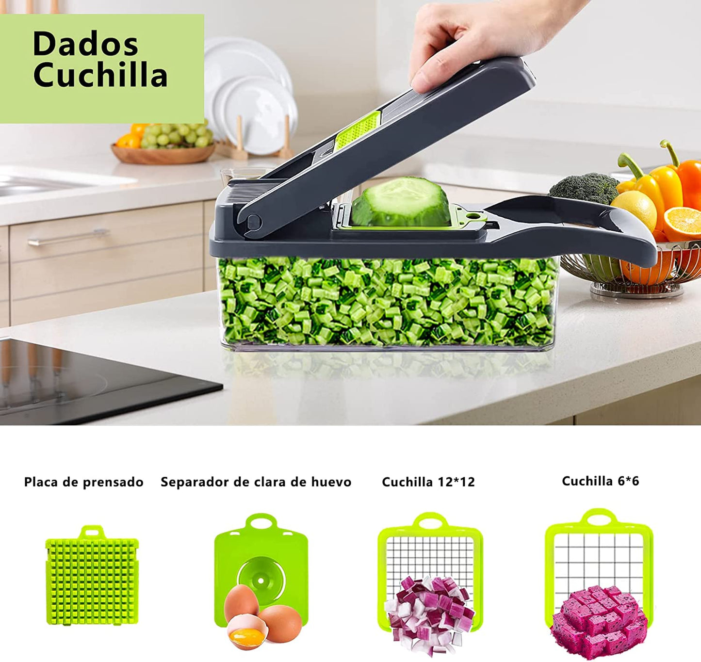 CORTADOR MULTIUSOS DE VERDURAS + ENVÍO GRATIS 🎁